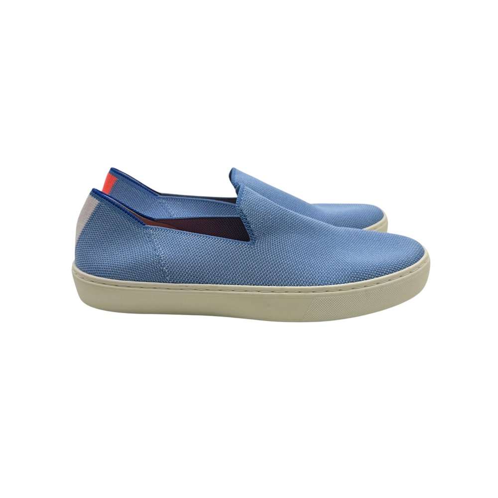 Rothys The Original Slip On Sneakers Boardwalk Periwinkle Blue Womens 8 OG - Picture 3 of 8